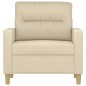 Poltrona Crema 60 cm in Tessuto