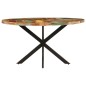 Tavolo da Pranzo 140x80x75 cm in Legno Massello di Recupero Tavolo da Pranzo 140x80x75 cm in Legno Massello di Recupero