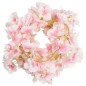 Ghirlande Fiori Artificiali 6 pz Rosa Chiaro 180cm