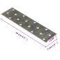 Piastre Forate 60 pz 2 mm 160x40 mm Acciaio Zincato Piastre Forate 60 pz 2 mm 160x40 mm Acciaio Zincato