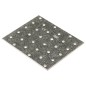 Piastre Forate 20 pz 2 mm 120x100 mm Acciaio Zincato Piastre Forate 20 pz 2 mm 120x100 mm Acciaio Zincato