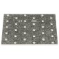 Piastre Forate 20 pz 2 mm 120x100 mm Acciaio Zincato Piastre Forate 20 pz 2 mm 120x100 mm Acciaio Zincato