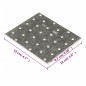 Piastre Forate 20 pz 2 mm 120x100 mm Acciaio Zincato Piastre Forate 20 pz 2 mm 120x100 mm Acciaio Zincato