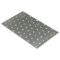 Piastre Forate 20 pz 2 mm 200x120 mm Acciaio Zincato Piastre Forate 20 pz 2 mm 200x120 mm Acciaio Zincato