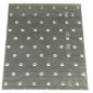 Piastre Forate 20 pz 2 mm 200x120 mm Acciaio Zincato Piastre Forate 20 pz 2 mm 200x120 mm Acciaio Zincato