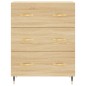 Credenza Rovere Sonoma 69,5x34x180 cm in Legno Multistrato Credenza Rovere Sonoma 69,5x34x180 cm in Legno Multistrato