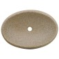 Lavabo da Appoggio Sabbia Ovale 59x40x15 cm Ceramica Lavabo da Appoggio Sabbia Ovale 59x40x15 cm Ceramica