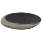 Lavabo da Appoggio Viola e Grigio Ovale 59x40x14 cm Ceramica Lavabo da Appoggio Viola e Grigio Ovale 59x40x14 cm Ceramica