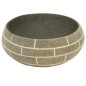Lavabo da Appoggio Multicolore Ovale 59x40x15 cm Ceramica Lavabo da Appoggio Multicolore Ovale 59x40x15 cm Ceramica