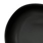 Lavabo da Appoggio Nero e Blu Ovale 59x40x14 cm Ceramica Lavabo da Appoggio Nero e Blu Ovale 59x40x14 cm Ceramica