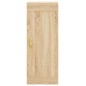Credenza Rovere Sonoma 34,5x34x180 cm in Legno Multistrato Credenza Rovere Sonoma 34,5x34x180 cm in Legno Multistrato