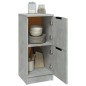 Credenze 2 pz Grigio Cemento 30x30x70 cm in Legno Multistrato Credenze 2 pz Grigio Cemento 30x30x70 cm in Legno Multistrato