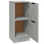 Credenze 2 pz Grigio Cemento 30x30x70 cm in Legno Multistrato Credenze 2 pz Grigio Cemento 30x30x70 cm in Legno Multistrato