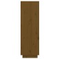Scarpiera Miele 60x34x105 cm in Legno Massello di Pino Scarpiera Miele 60x34x105 cm in Legno Massello di Pino