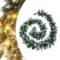 Ghirlanda Natalizia con Luci a LED 2,7 m in PVC Verde Ghirlanda Natalizia con Luci a LED 2,7 m in PVC Verde