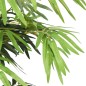Albero Bambù Artificiale 730 Foglie 120 cm Verde Albero Bambù Artificiale 730 Foglie 120 cm Verde