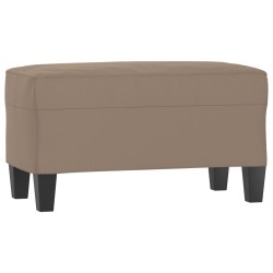 vidaXL Panca tortora 70x35x41 cm in Microfibra