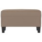 vidaXL Panca tortora 70x35x41 cm in Microfibra vidaXL Panca tortora 70x35x41 cm in Microfibra