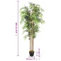 Albero Bambù Artificiale 1605 Foglie 180 cm Verde Albero Bambù Artificiale 1605 Foglie 180 cm Verde