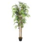 Albero Bambù Artificiale 730 Foglie 120 cm Verde Albero Bambù Artificiale 730 Foglie 120 cm Verde