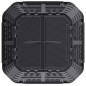 Compostiera da Giardino Nera 93,3x93,3x146 cm 1000 L Compostiera da Giardino Nera 93,3x93,3x146 cm 1000 L