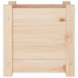 Fioriere da Giardino 2 pz 31x31x31 cm in Legno Massello di Pino Fioriere da Giardino 2 pz 31x31x31 cm in Legno Massello di Pino