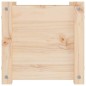 Fioriere da Giardino 2 pz 31x31x31 cm in Legno Massello di Pino Fioriere da Giardino 2 pz 31x31x31 cm in Legno Massello di Pino