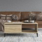 Tavolino Salotto Rovere Sonoma 90x50x36,5 cm Legno Multistrato Tavolino Salotto Rovere Sonoma 90x50x36,5 cm Legno Multistrato