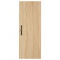 Credenza Rovere Sonoma 34,5x34x180 cm in Legno Multistrato Credenza Rovere Sonoma 34,5x34x180 cm in Legno Multistrato