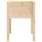 Fioriere da Giardino 2 pz 50x50x70 cm in Legno Massello di Pino Fioriere da Giardino 2 pz 50x50x70 cm in Legno Massello di Pino