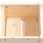 Fioriere da Giardino 2 pz 50x50x70 cm in Legno Massello di Pino Fioriere da Giardino 2 pz 50x50x70 cm in Legno Massello di Pino