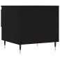 Tavolino da Salotto Nero 50x46x50 cm in Legno Multistrato Tavolino da Salotto Nero 50x46x50 cm in Legno Multistrato