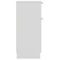 Credenza Bianca 30x30x70 cm in Legno Multistrato Credenza Bianca 30x30x70 cm in Legno Multistrato
