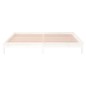 Giroletto LED Bianco 180x200cm Super King in Legno Massello Giroletto LED Bianco 180x200cm Super King in Legno Massello