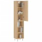Credenza Rovere Sonoma 34,5x34x180 cm in Legno Multistrato