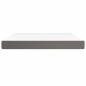 vidaXL Materasso a Molle Grigio 160x200x20 cm in Similpelle vidaXL Materasso a Molle Grigio 160x200x20 cm in Similpelle