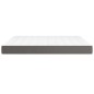 vidaXL Materasso a Molle Grigio 160x200x20 cm in Similpelle vidaXL Materasso a Molle Grigio 160x200x20 cm in Similpelle