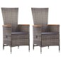 Set Mobili da Pranzo per Giardino 5 pz Grigio Set Mobili da Pranzo per Giardino 5 pz Grigio