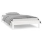 Giroletto LED Bianco 75x190 cm Small Single Legno Massello Giroletto LED Bianco 75x190 cm Small Single Legno Massello