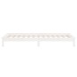 Giroletto LED Bianco 75x190 cm Small Single Legno Massello Giroletto LED Bianco 75x190 cm Small Single Legno Massello