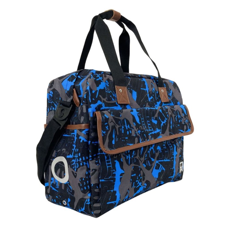 Willex Borsa da Bicicletta Ice 19 L Blu e Nera Willex Borsa da Bicicletta Ice 19 L Blu e Nera