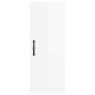 Credenza 34,5x34x180 cm in Legno Multistrato Bianco Lucido Credenza 34,5x34x180 cm in Legno Multistrato Bianco Lucido