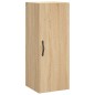 Mobile a Parete Rovere Sonoma 34,5x34x90 cm Legno Multistrato Mobile a Parete Rovere Sonoma 34,5x34x90 cm Legno Multistrato