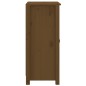 vidaXL Credenze 2 pz Ambra 39x35x80 cm in Legno Massello di Pino vidaXL Credenze 2 pz Ambra 39x35x80 cm in Legno Massello di Pino