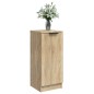 Credenze 2 pz Rovere Sonoma 30x30x70 cm in Legno Multistrato Credenze 2 pz Rovere Sonoma 30x30x70 cm in Legno Multistrato