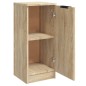 Credenze 2 pz Rovere Sonoma 30x30x70 cm in Legno Multistrato Credenze 2 pz Rovere Sonoma 30x30x70 cm in Legno Multistrato