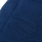 Coperta Ponderata Blu 122x183 cm 9 kg Tessuto Coperta Ponderata Blu 122x183 cm 9 kg Tessuto