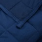 Coperta Ponderata Blu 122x183 cm 9 kg Tessuto Coperta Ponderata Blu 122x183 cm 9 kg Tessuto