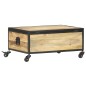 Tavolino da Salotto 70x50x33 cm in Legno Massello di Mango Tavolino da Salotto 70x50x33 cm in Legno Massello di Mango