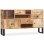 Credenza in Legno Massello di Mango 140x30x80 cm Credenza in Legno Massello di Mango 140x30x80 cm